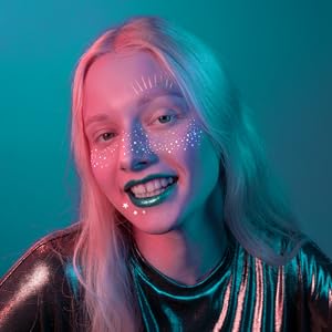 Silver Sparkle Freckle Tattoos