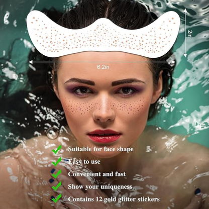 Rose Gold Freckle Patches - 12ct Waterproof Makeup