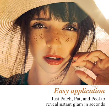 Rose Gold Freckle Patches - 12ct Waterproof Makeup