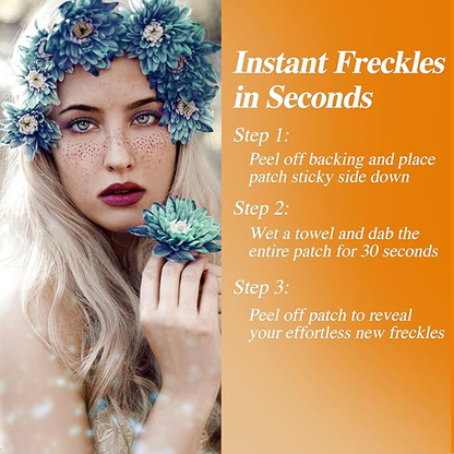 Rose Gold Freckle Patches - 12ct Waterproof Makeup