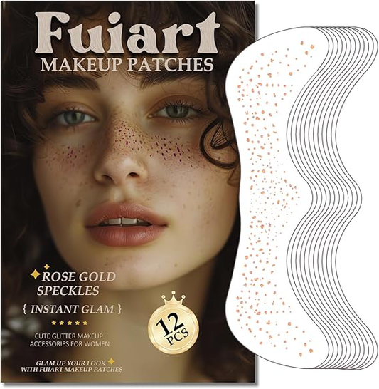 Rose Gold Freckle Patches - 12ct Waterproof Makeup