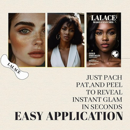 LALACE Gold Sparkle Freckles