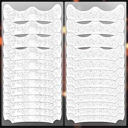 Silver Spark Freckle Tattoos 24PC