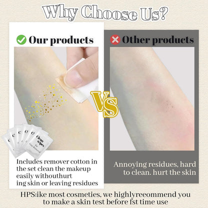 LALACE Gold Sparkle Freckles