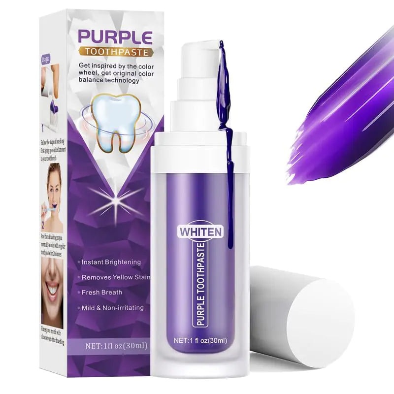 Purple Bright Smile Toothpaste